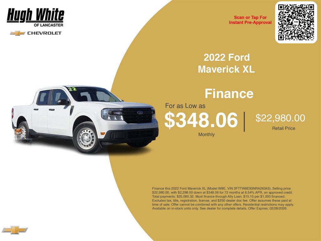 Used 2022 Ford Maverick XL image 3