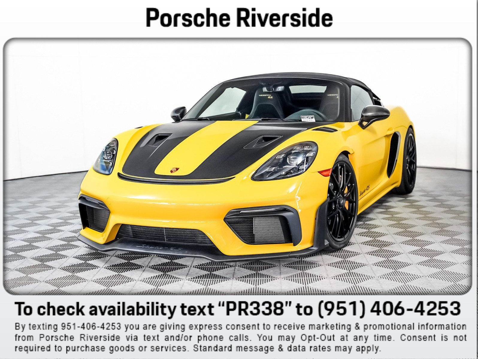 Used 2025 Porsche 718 Boxster Spyder RS image 1