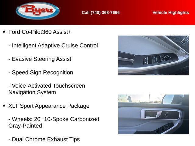 Used 2023 Ford Explorer XLT w/ Equipment Group 202A AWD/4WD image 13