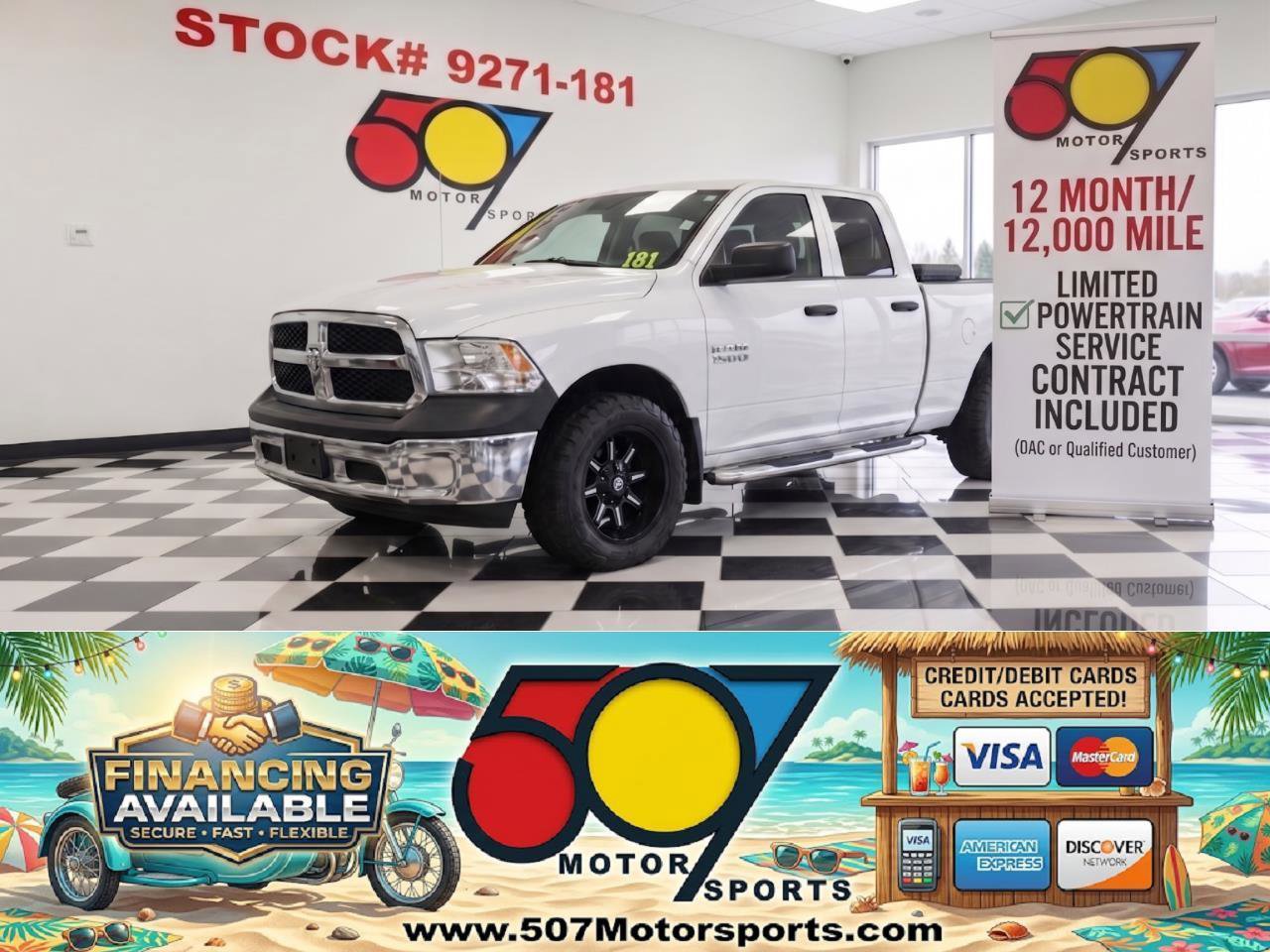 Used 2013 RAM 1500 ST w/ SXT Appearance Group