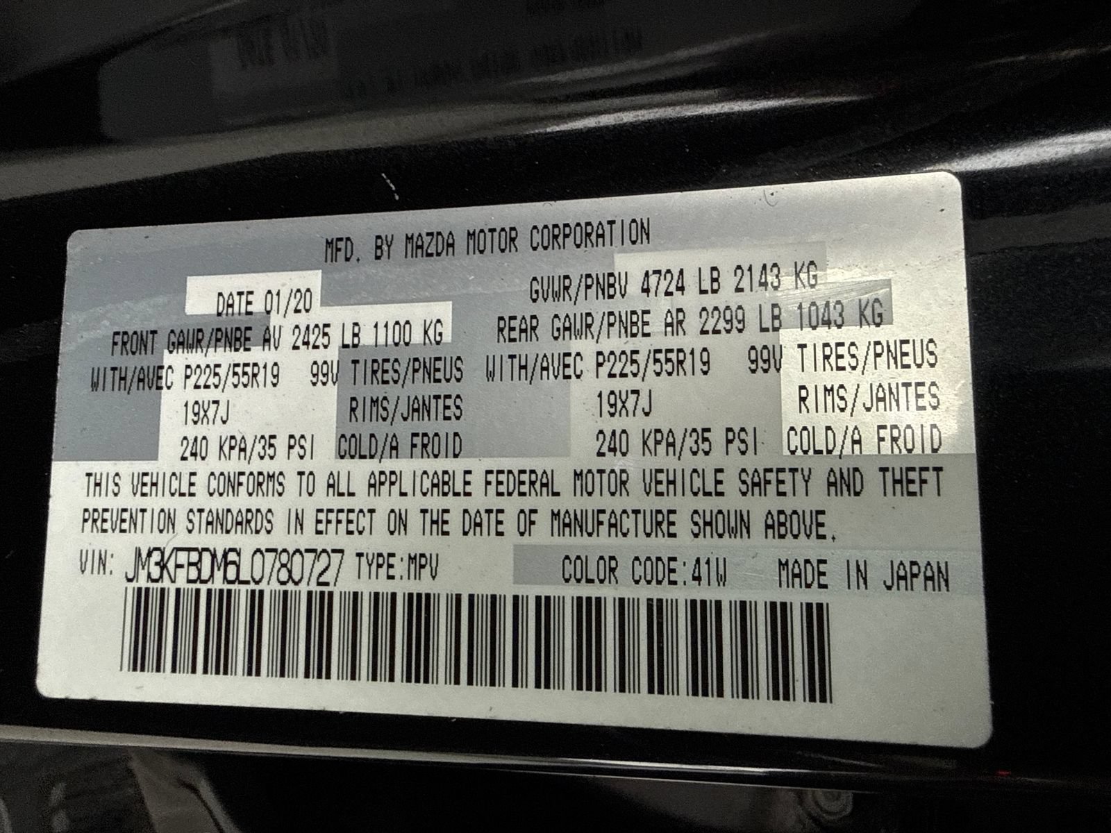Used 2020 MAZDA CX-5 Grand Touring AWD/4WD image 54