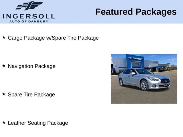 Used 2014 INFINITI Q50 Premium w/ Navigation Package AWD/4WD image 15