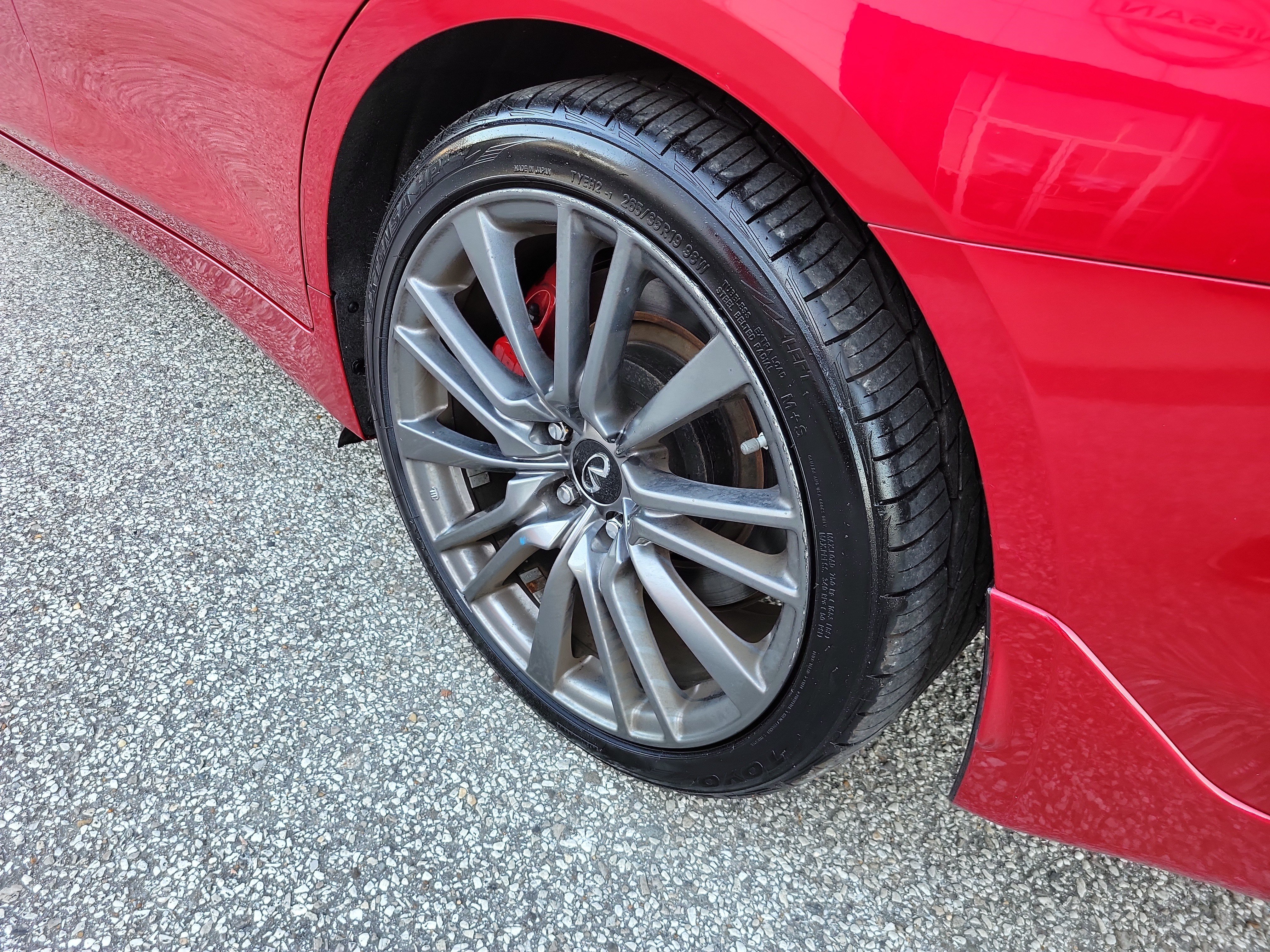 Used 2022 INFINITI Q50 Red Sport 400 w/ Cargo Package RWD image 26