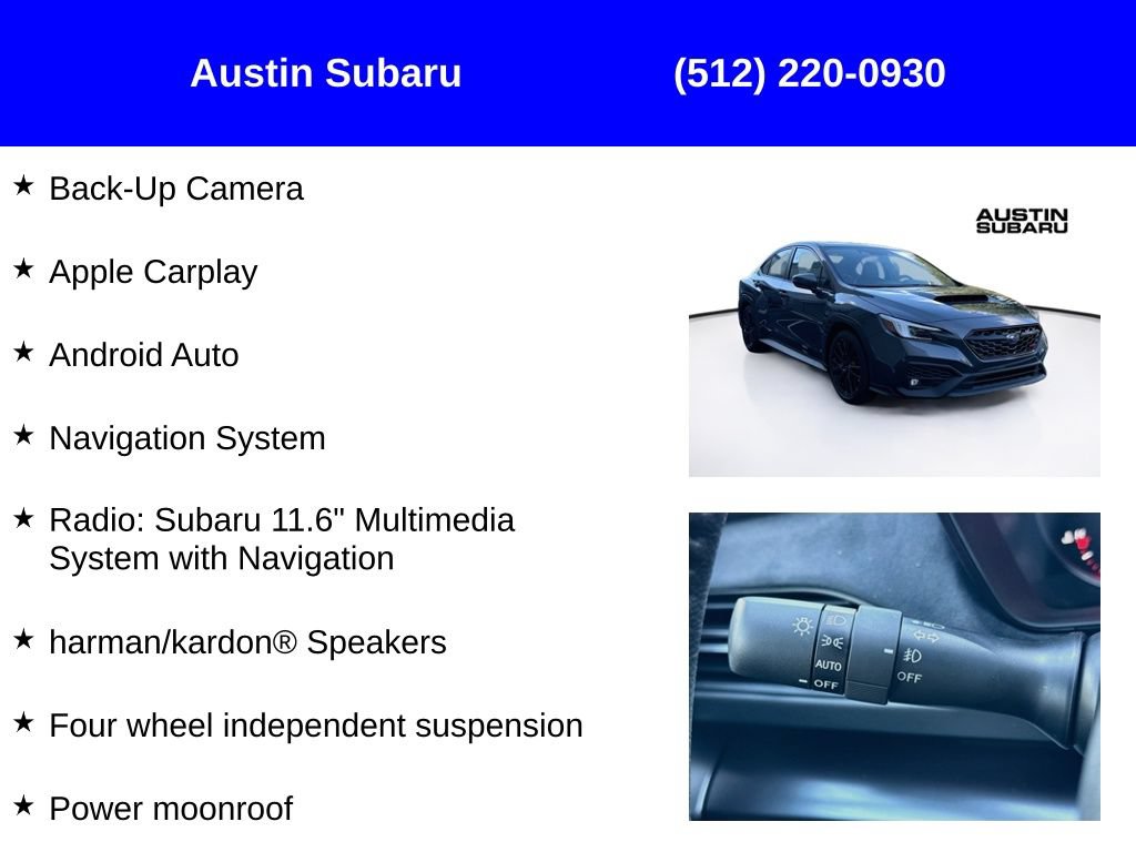 New 2026 Subaru WRX Limited AWD/4WD image 9