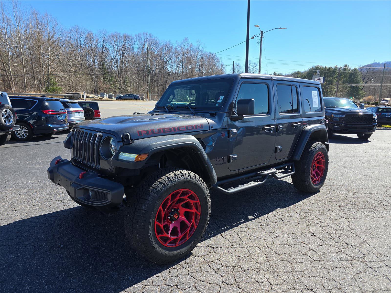 Used 2021 Jeep Wrangler Unlimited Rubicon w/ LED Lighting Group image 8