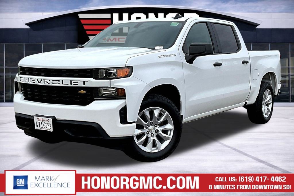 Used 2021 Chevrolet Silverado 1500 Custom image 3
