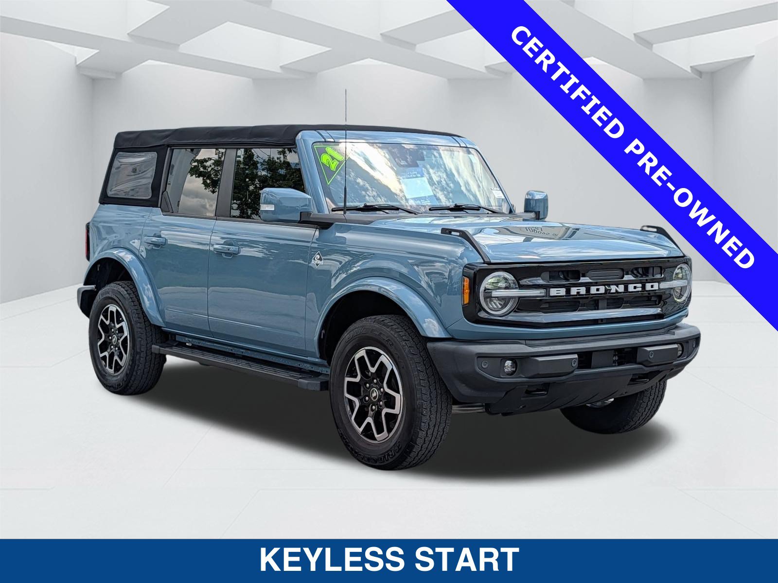 Certified 2021 Ford Bronco 4-Door AWD/4WD video 3