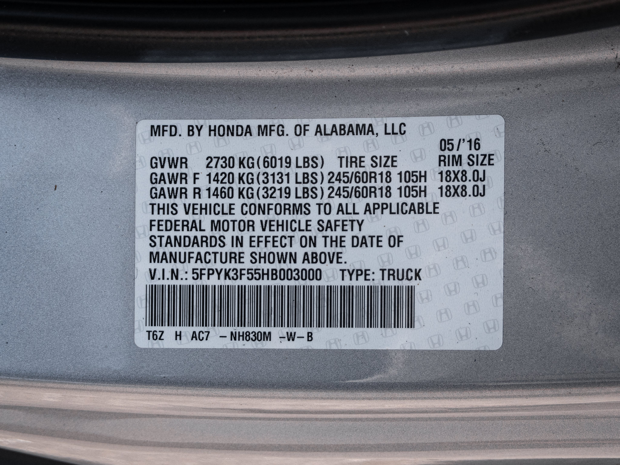 Used 2017 Honda Ridgeline RTL image 37
