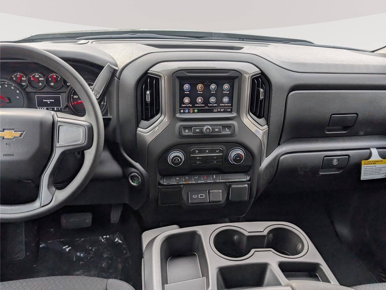 New 2026 Chevrolet Silverado 1500 Custom w/ Turbomax Blackout Package AWD/4WD image 14