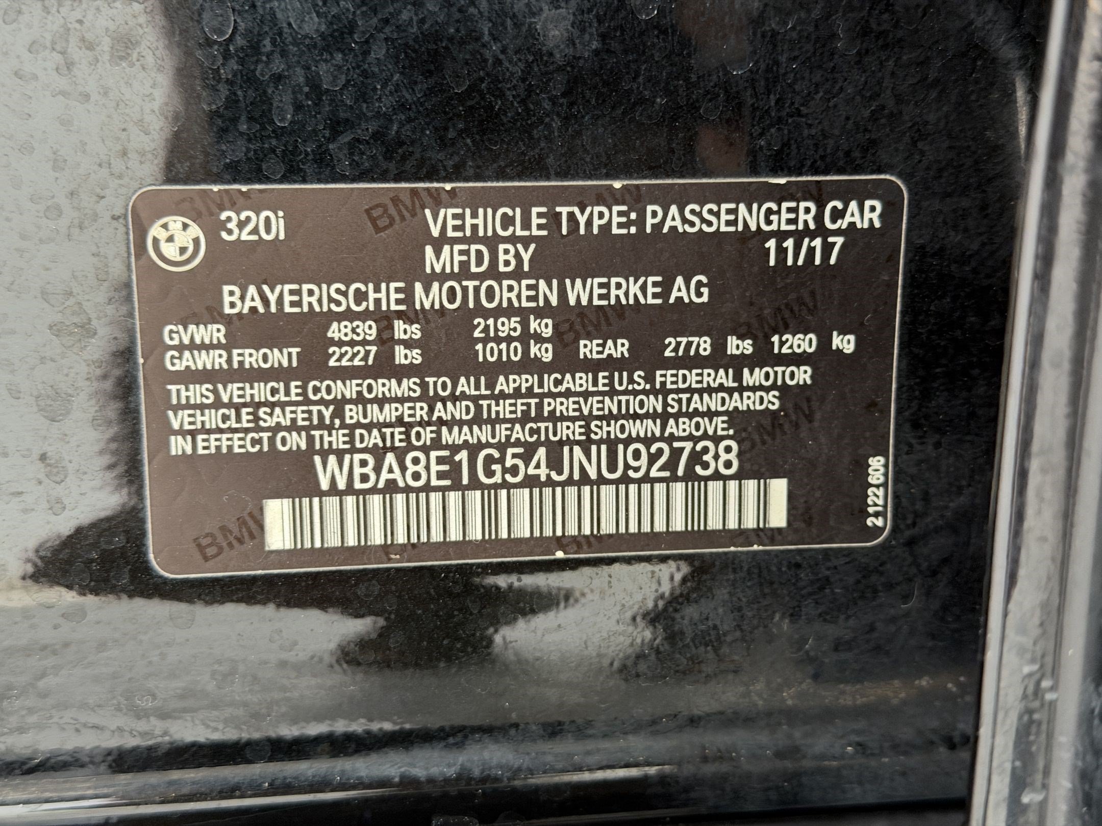 Used 2018 BMW 320i Sedan RWD image 26