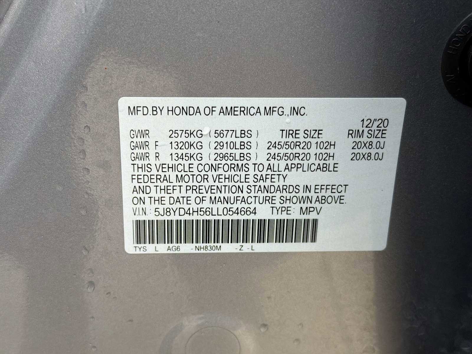 Used 2020 Acura MDX w/ Technology Package image 31