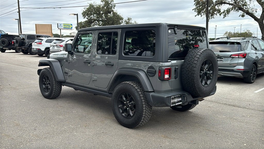 Used 2021 Jeep Wrangler Unlimited Sport image 3