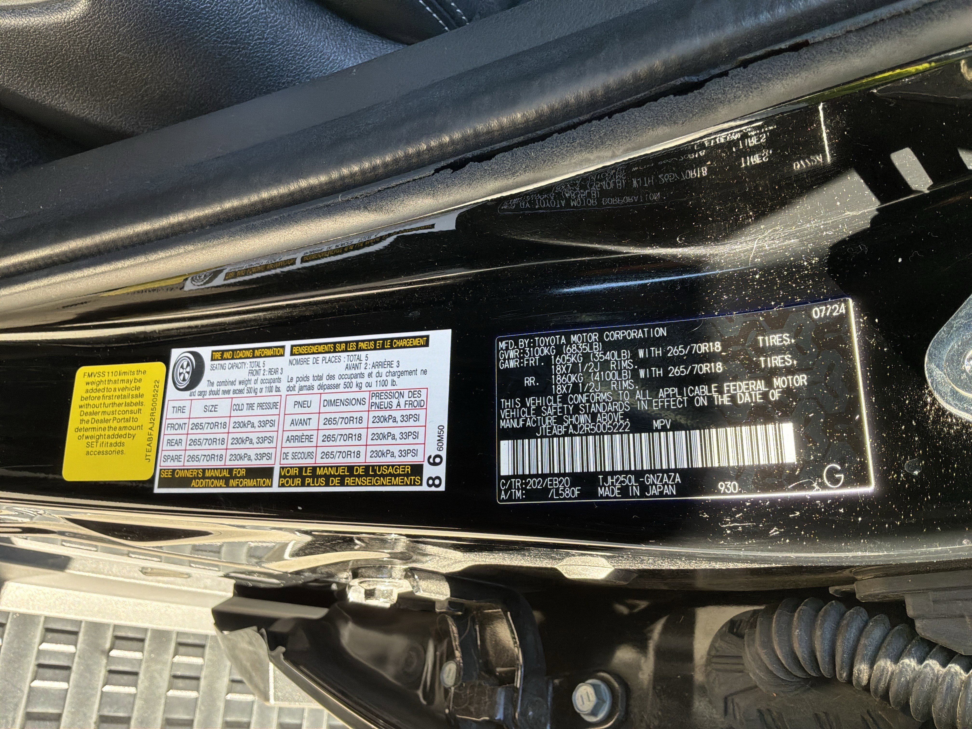 Used 2024 Toyota Land Cruiser AWD/4WD image 34