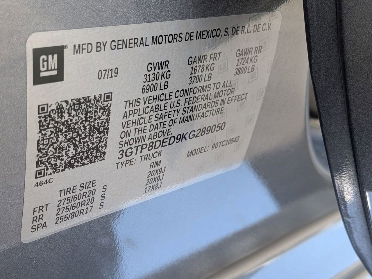 Used 2019 GMC Sierra 1500 SLT w/ SLT Premium Package RWD image 27