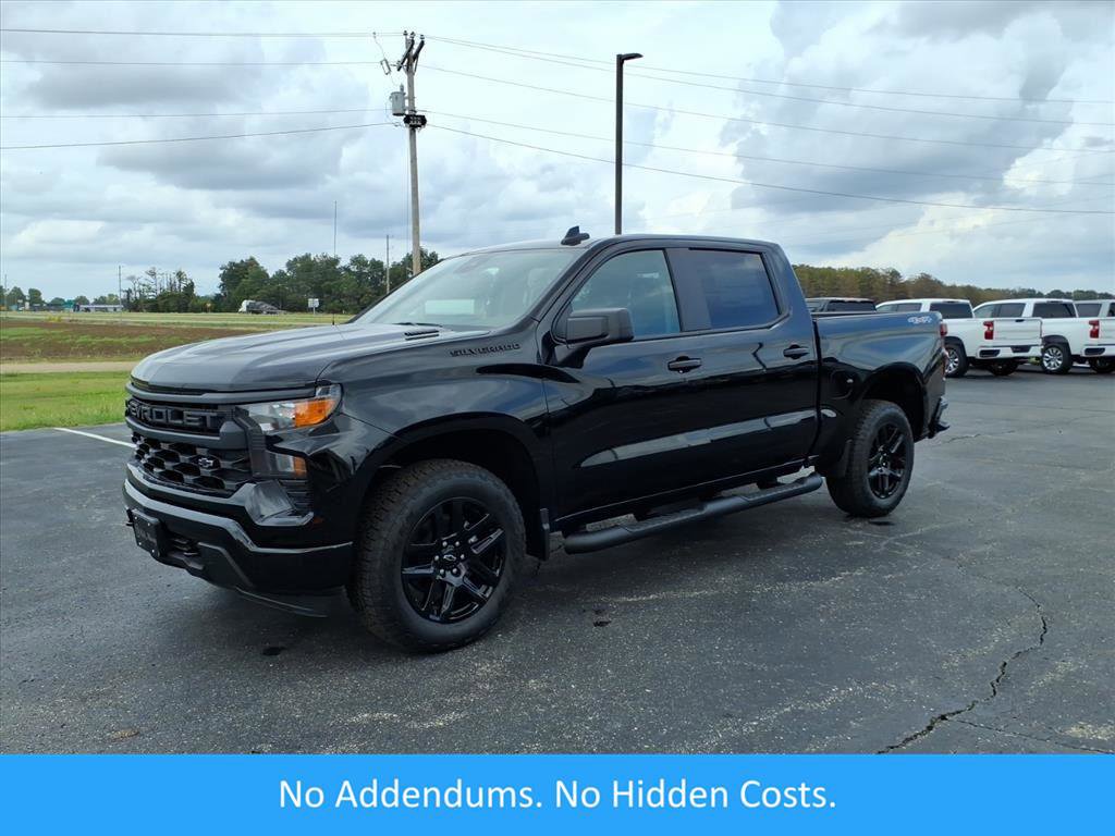 New 2026 Chevrolet Silverado 1500 Custom w/ LPO, Dark Essentials Package