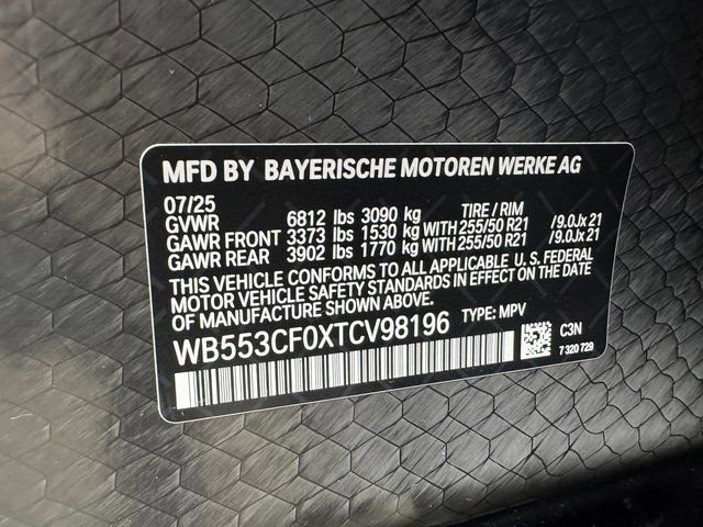 Used 2026 BMW iX xDrive60 w/ M Sport Package image 31