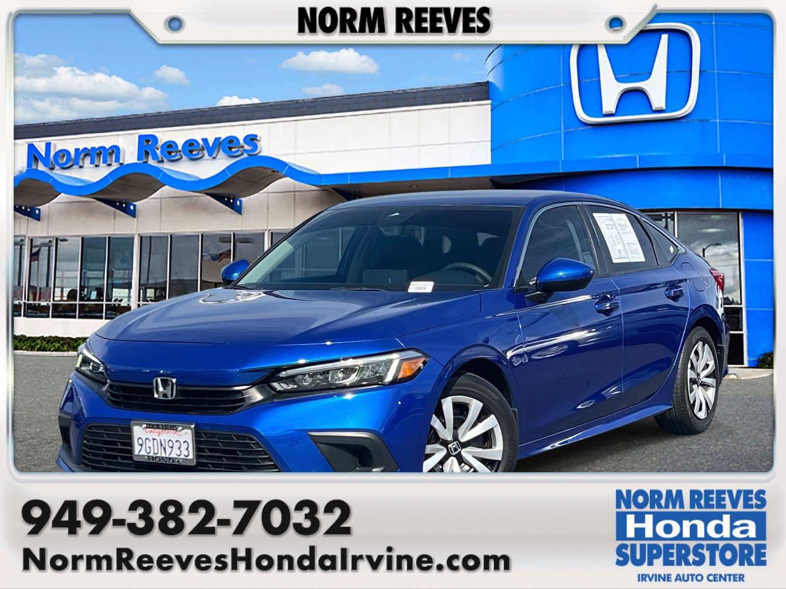 Certified 2023 Honda Civic LX