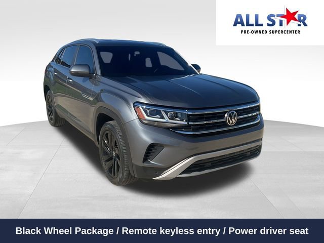 Used 2023 Volkswagen Atlas Cross Sport SE w/ Black Wheel Package