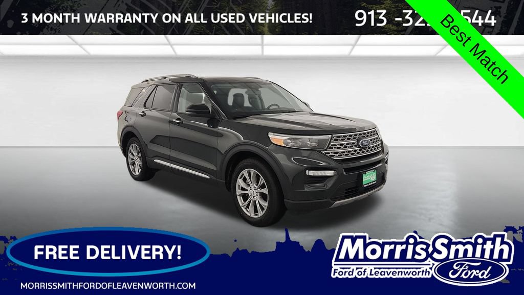 Used 2022 Ford Explorer Limited w/ Equipment Group 301A AWD/4WD image 1