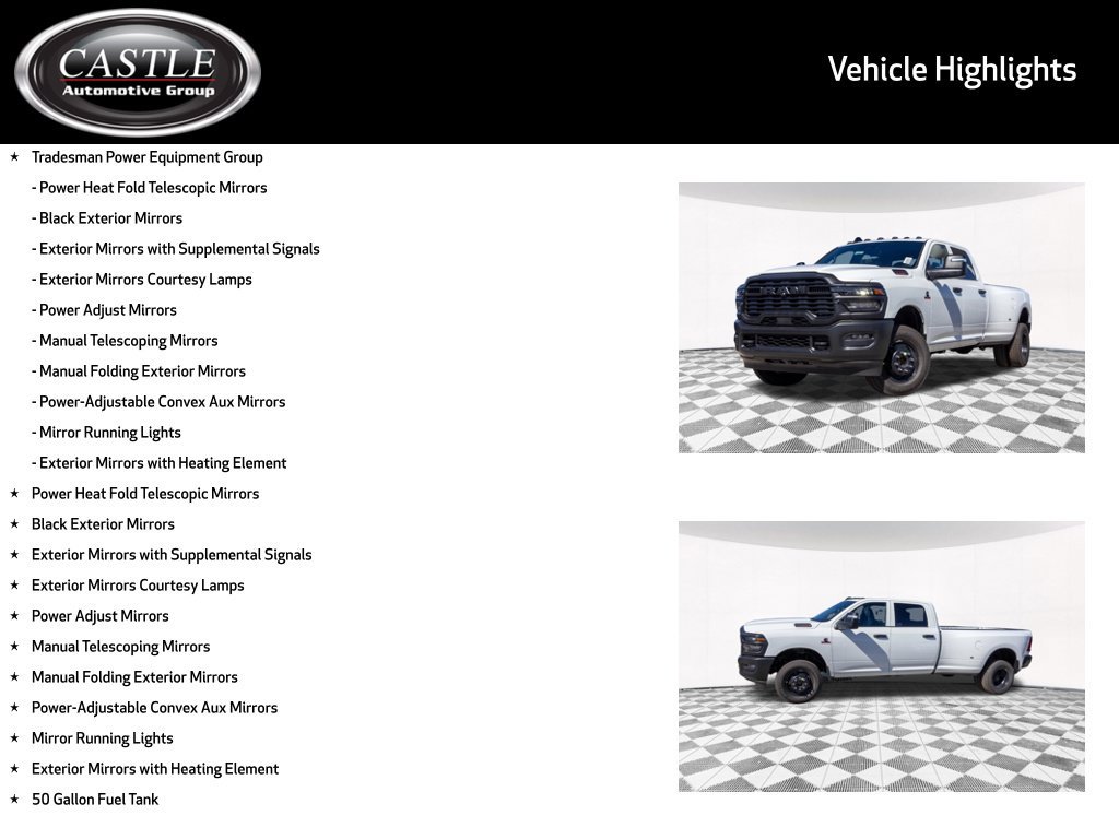 New 2027 RAM 3500 Tradesman AWD/4WD image 3