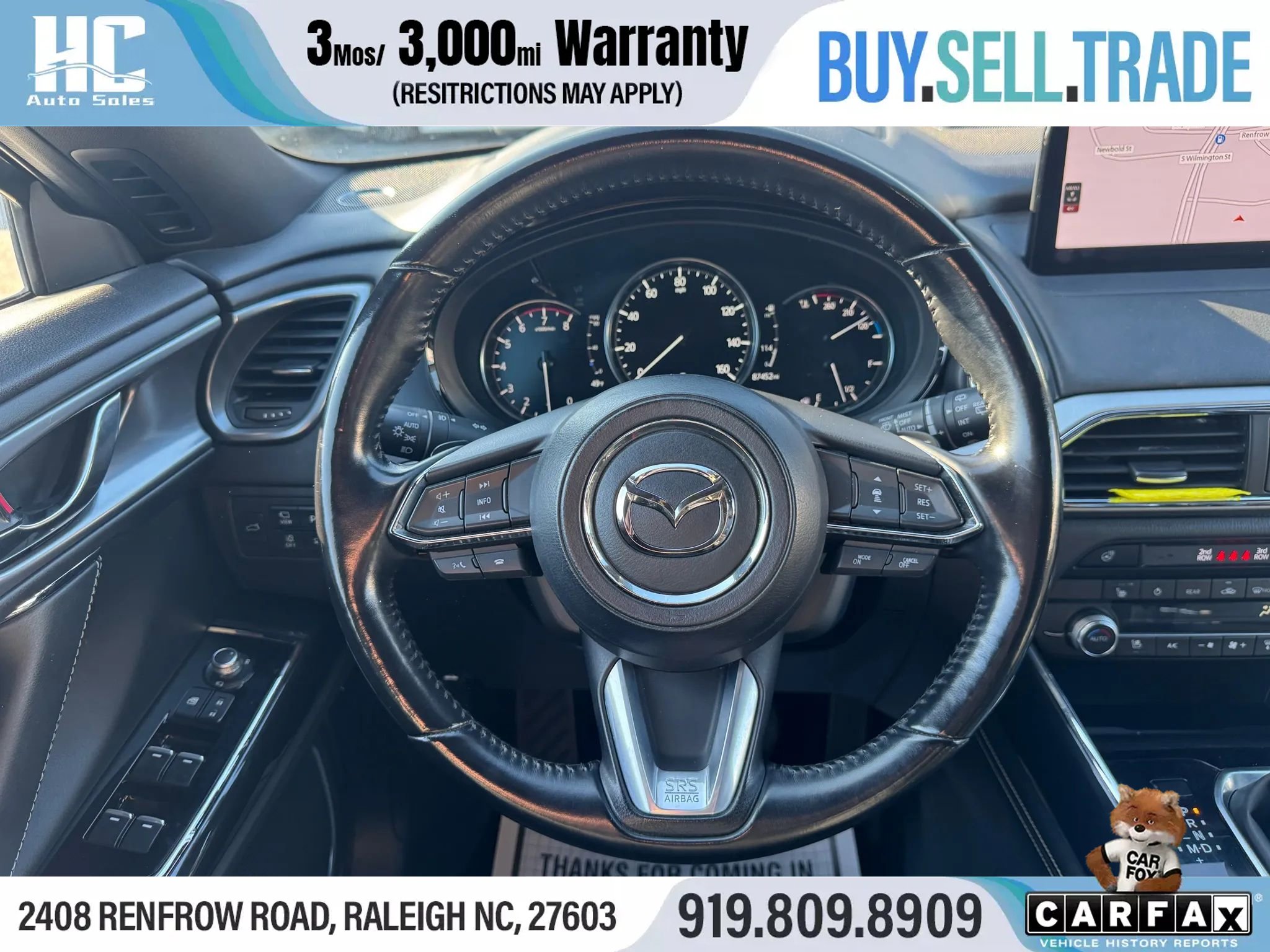 Used 2021 MAZDA CX-9 Grand Touring image 26