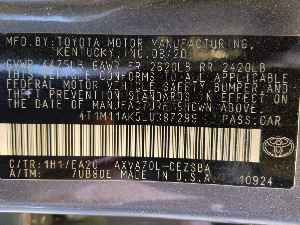 Used 2020 Toyota Camry SE w/ Convenience Package FWD image 33