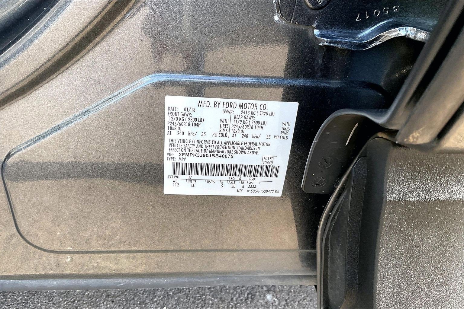 Used 2018 Ford Edge SEL w/ Equipment Group 201A image 19