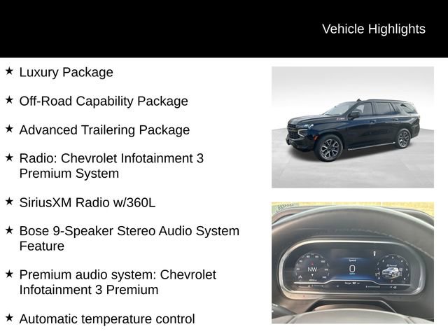 Certified 2023 Chevrolet Tahoe Z71 w/ Z71 Off-Road Package image 16