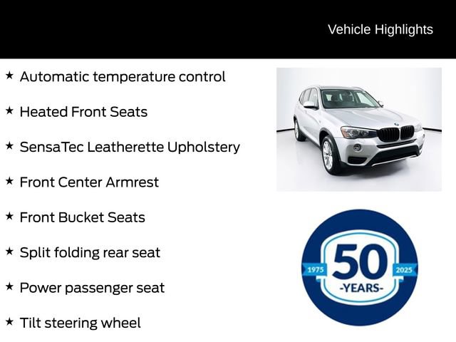 Used 2017 BMW X3 xDrive28i AWD/4WD image 11