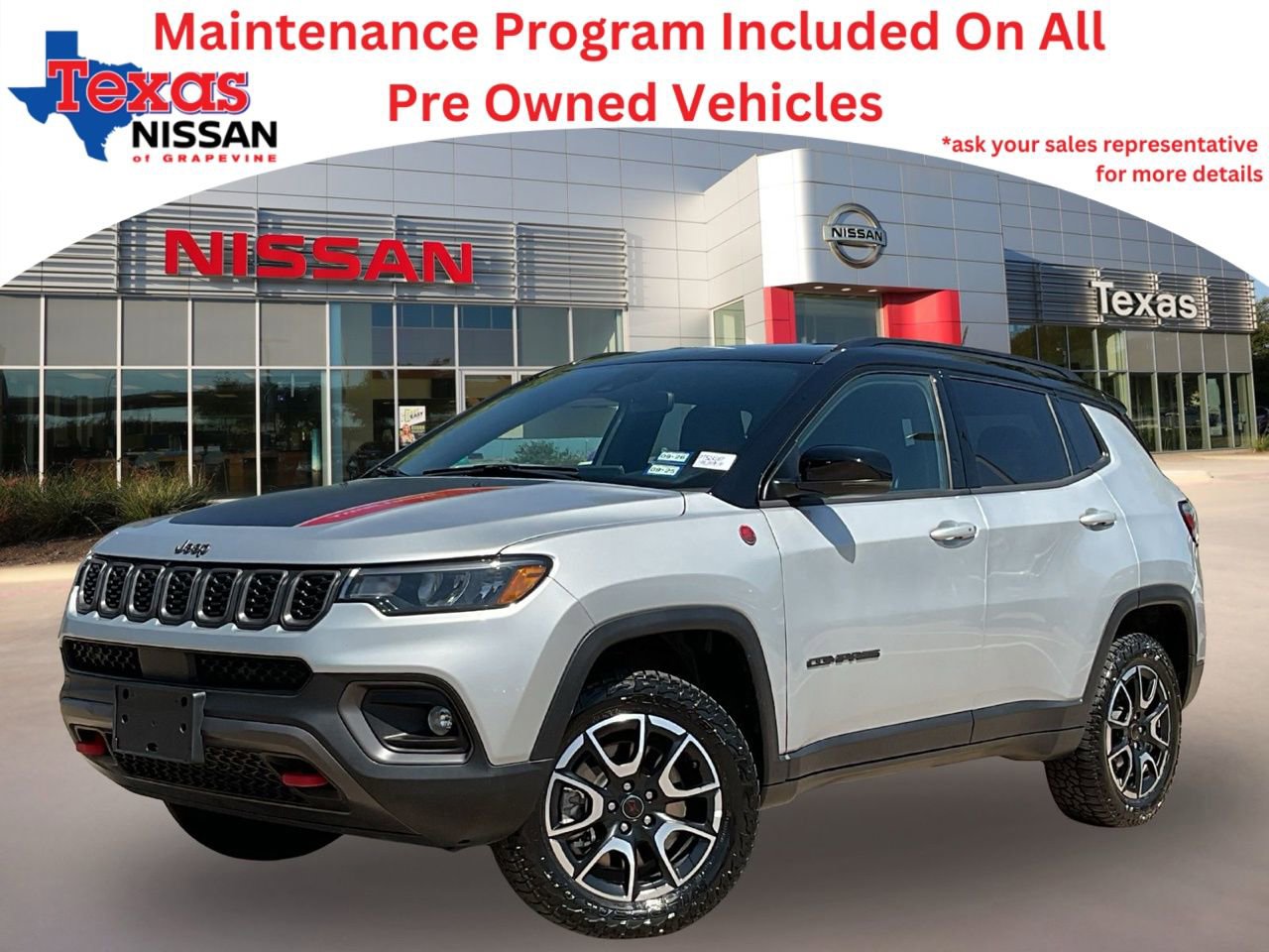 Used 2025 Jeep Compass Trailhawk image 1