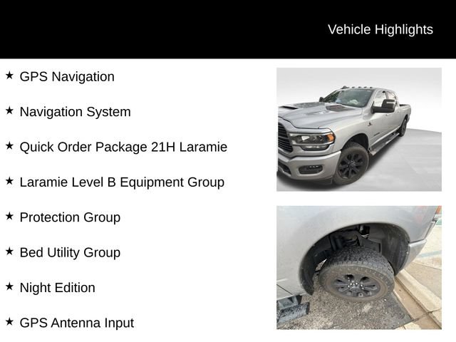 Used 2024 RAM 3500 Laramie w/ Night Edition AWD/4WD image 8