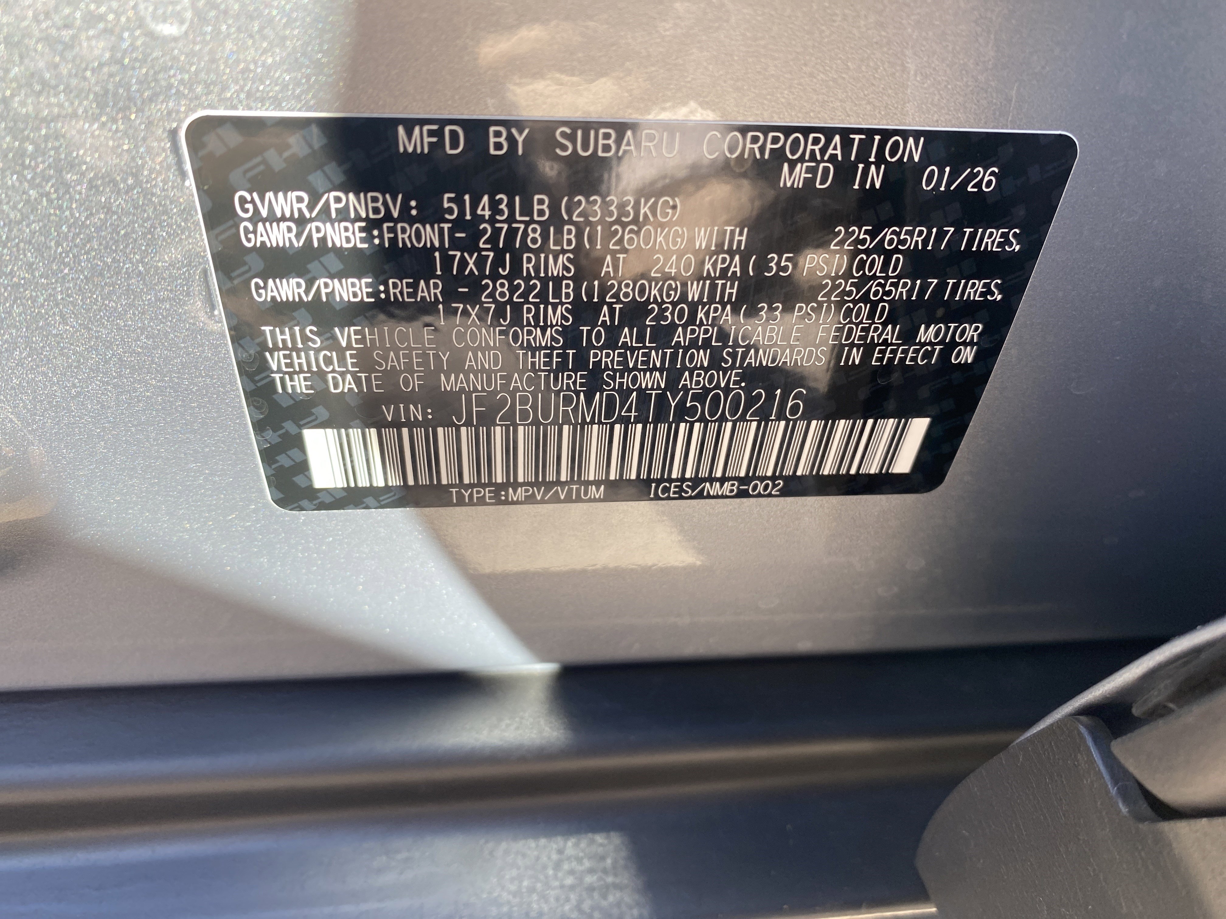 New 2026 Subaru Outback Wilderness AWD/4WD image 27