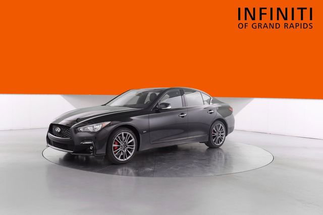 Used 2023 INFINITI Q50 Red Sport 400 w/ Black Opal Edition image 3