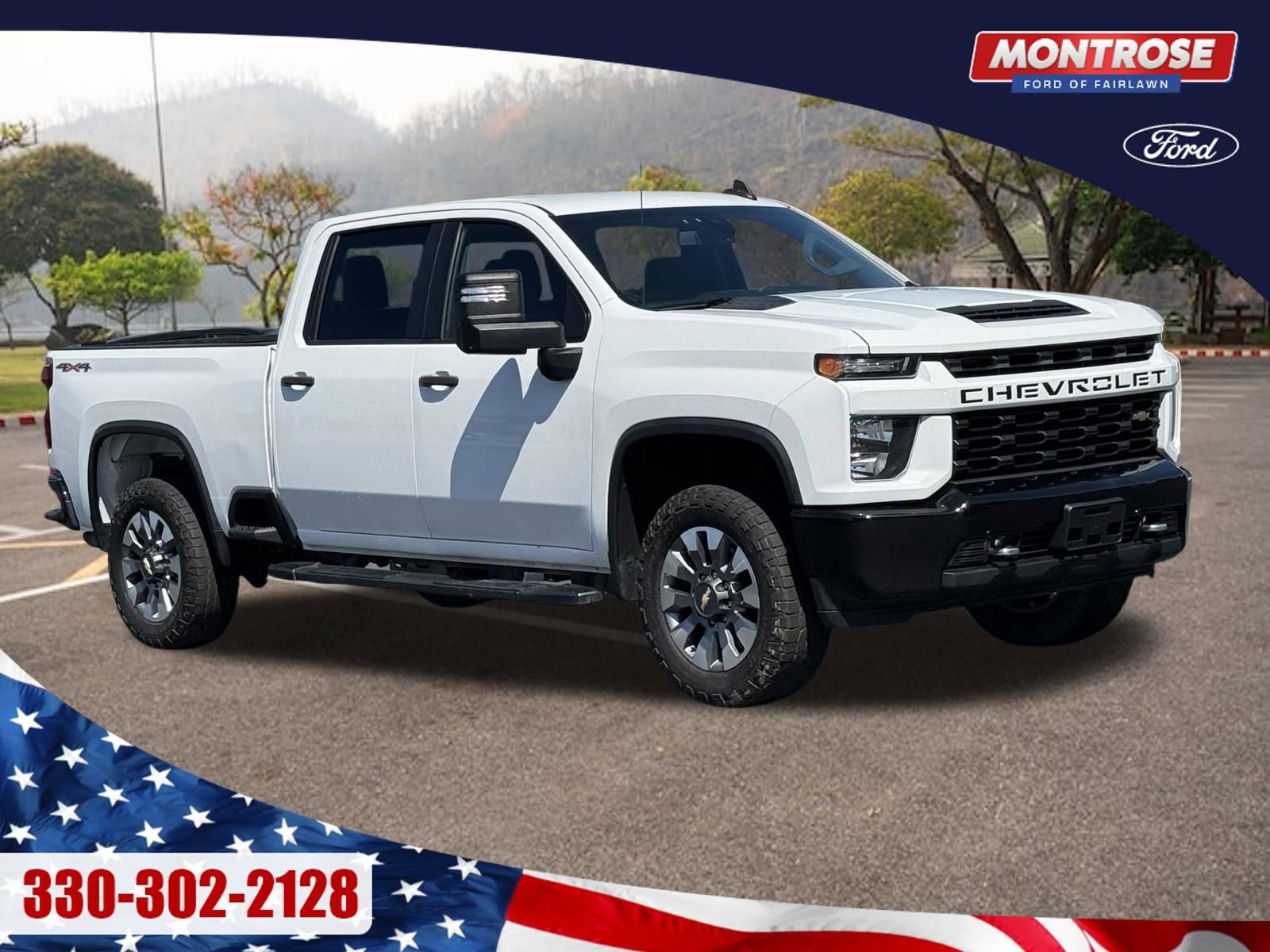 Used 2022 Chevrolet Silverado 2500 Custom w/ Custom Value Package AWD/4WD video 1