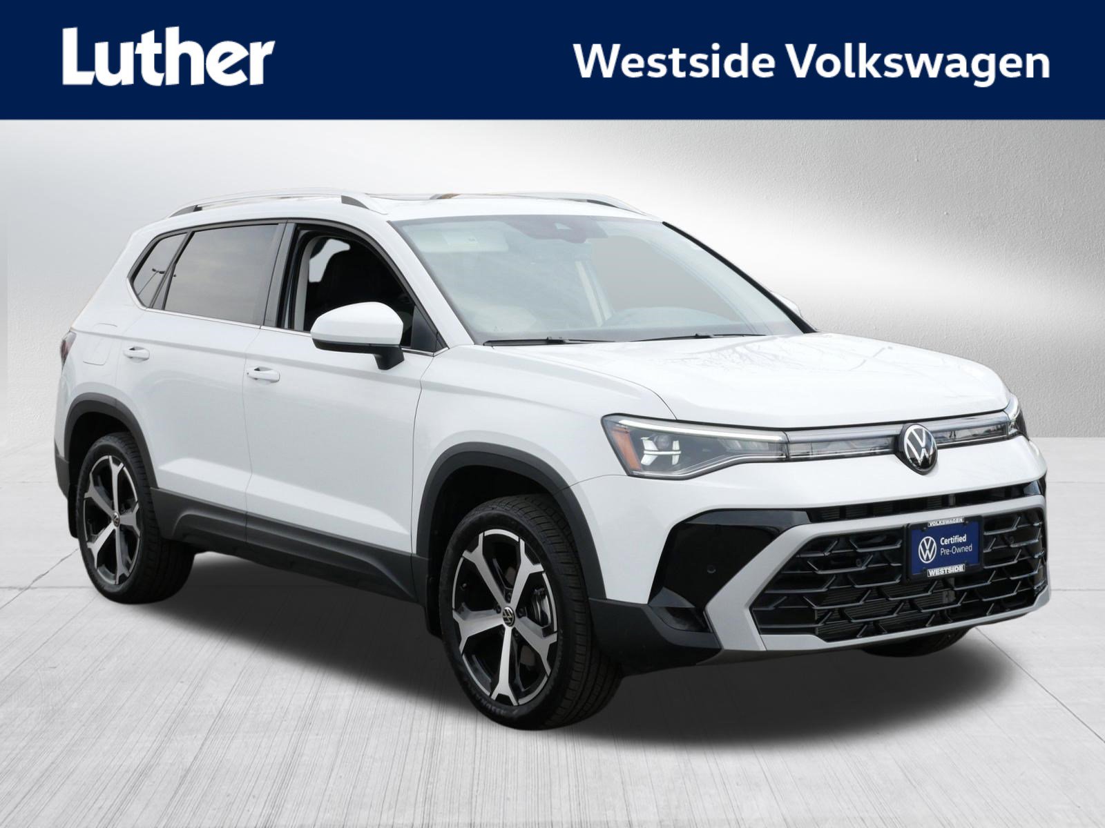 Certified 2025 Volkswagen Taos SEL AWD/4WD image 1