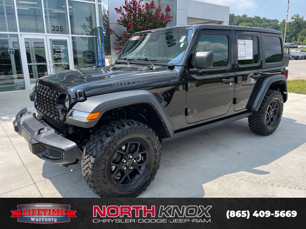 Used 2025 Jeep Wrangler Unlimited Sport AWD/4WD video 1