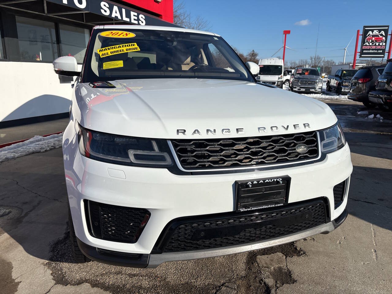 Used 2018 Land Rover Range Rover Sport SE AWD/4WD image 12