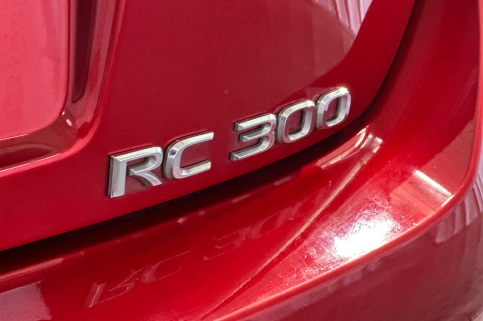 Used 2019 Lexus RC 300 w/ Premium Package RWD image 16
