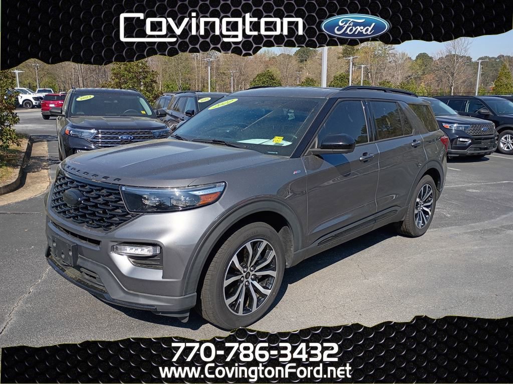 Used 2022 Ford Explorer ST-Line w/ Class IV Trailer Tow Package RWD image 1