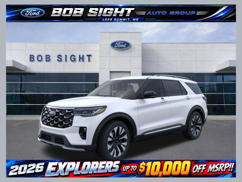New 2026 Ford Explorer Platinum w/ LUX Leather Package