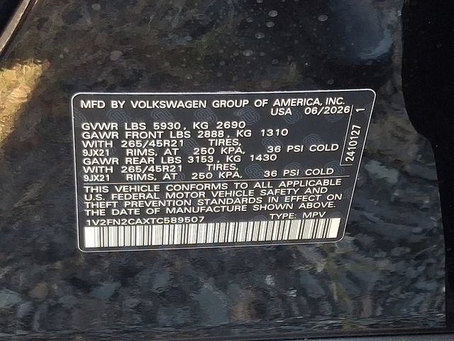 New 2026 Volkswagen Atlas SEL Premium R-Line AWD/4WD image 11