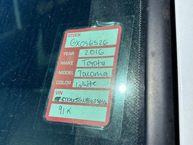 Used 2016 Toyota Tacoma SR w/ SR Convenience Package RWD image 10