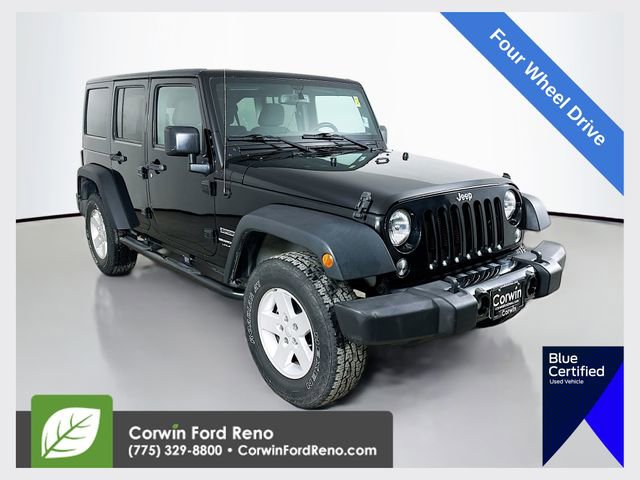 Used 2018 Jeep Wrangler Unlimited Sport S