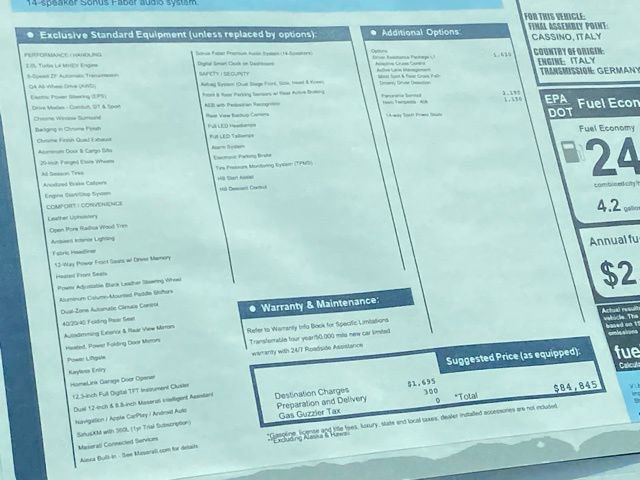 New 2025 Maserati Grecale GT image 48