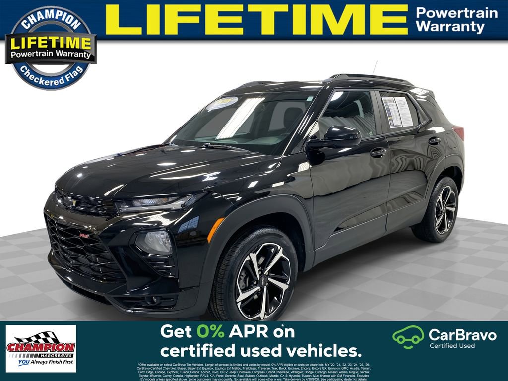 Certified 2022 Chevrolet TrailBlazer RS w/ Technology Package image 1