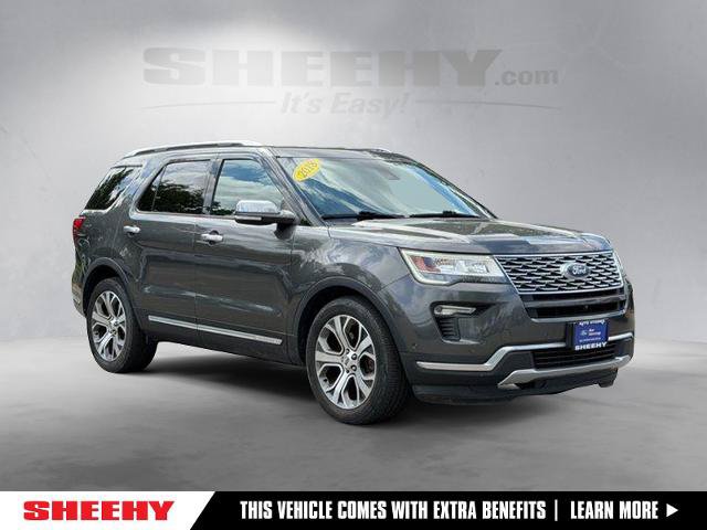 Certified 2018 Ford Explorer Platinum
