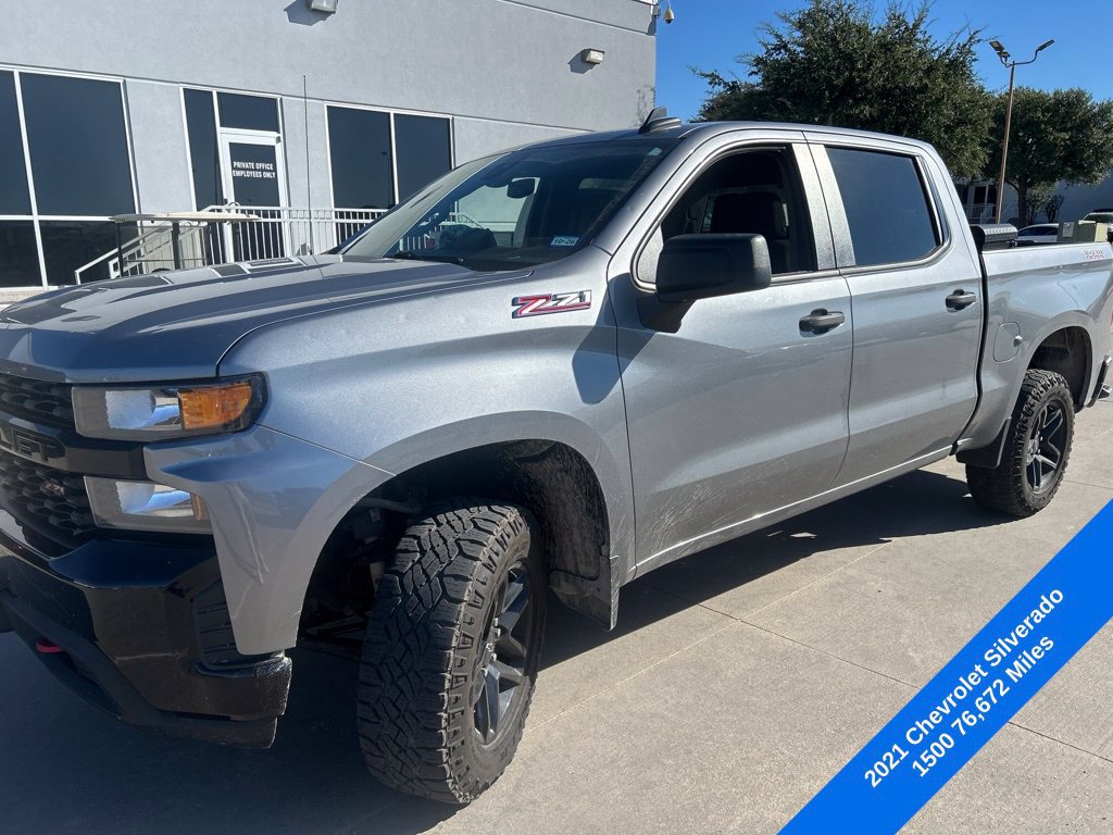 Used 2021 Chevrolet Silverado 1500 Custom Trail Boss w/ Safety Confidence Package