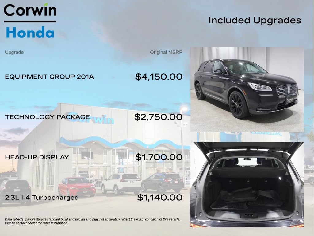 Used 2020 Lincoln Corsair Reserve w/ Equipment Group 201A AWD/4WD image 4