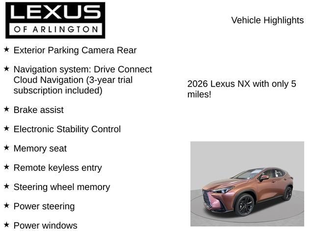 New 2026 Lexus NX 450h+ AWD w/ Luxury Package image 7