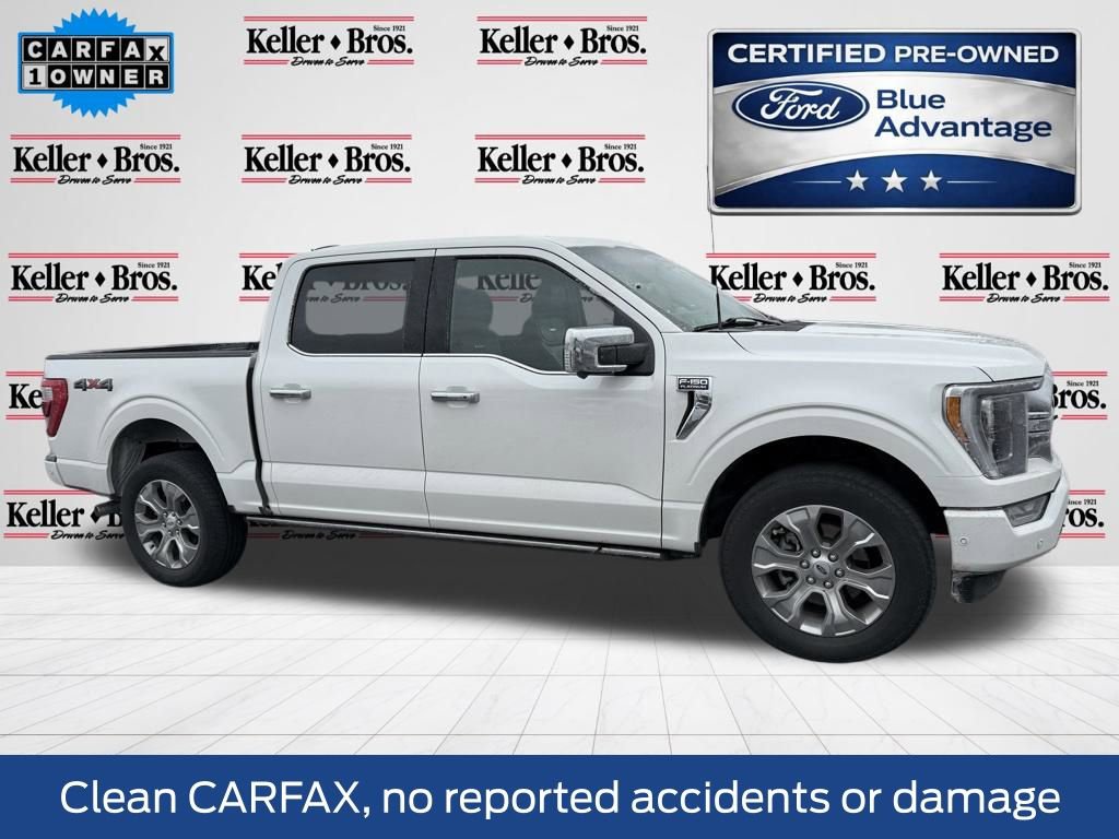 Certified 2022 Ford F150 Platinum w/ Equipment Group 701A High